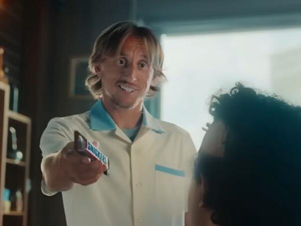 VIDEO / Luka Modrić snimio urnebesnu reklamu za Snickers